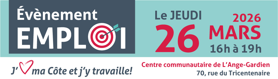 Événement Emploi Côte-de-Beaupré